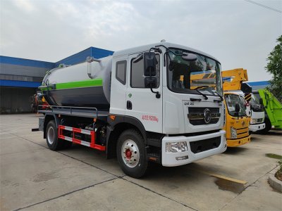 抽吸運(yùn)輸污水淤泥、糞便、沼液罐式車(chē)，國(guó)六排放吸污車(chē)抽吸快、適用面廣